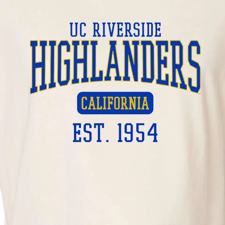 Uc Riverside Highlanders Est. Date Garment-Dyed Women's Muscle Tee