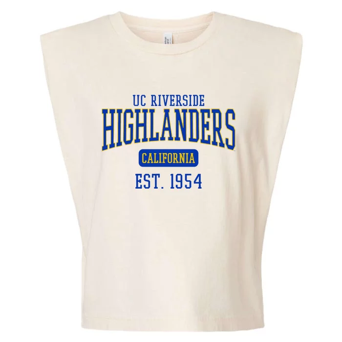 Uc Riverside Highlanders Est. Date Garment-Dyed Women's Muscle Tee