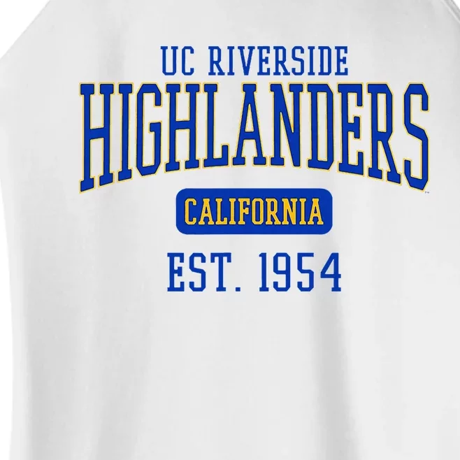 Uc Riverside Highlanders Est. Date Women’s Perfect Tri Rocker Tank