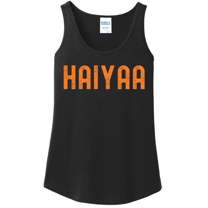 Uncles Roger Print Hilarious Haiyaa Chef Uncle Ladies Essential Tank