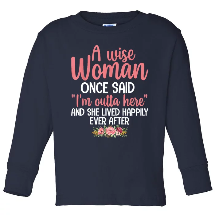 Unique Retirement Retired Grandma Mom Retire Toddler Long Sleeve Shirt