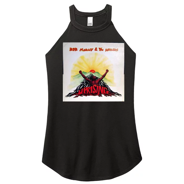 Uprising Reggae Rasta Dreadlocks Dread Women’s Perfect Tri Rocker Tank