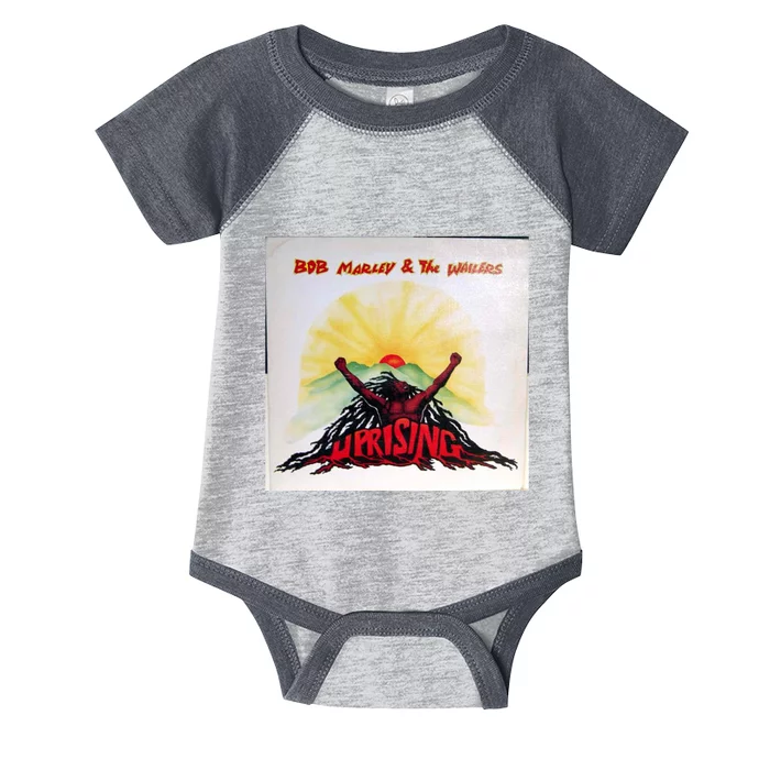 Uprising Reggae Rasta Dreadlocks Dread Infant Baby Jersey Bodysuit