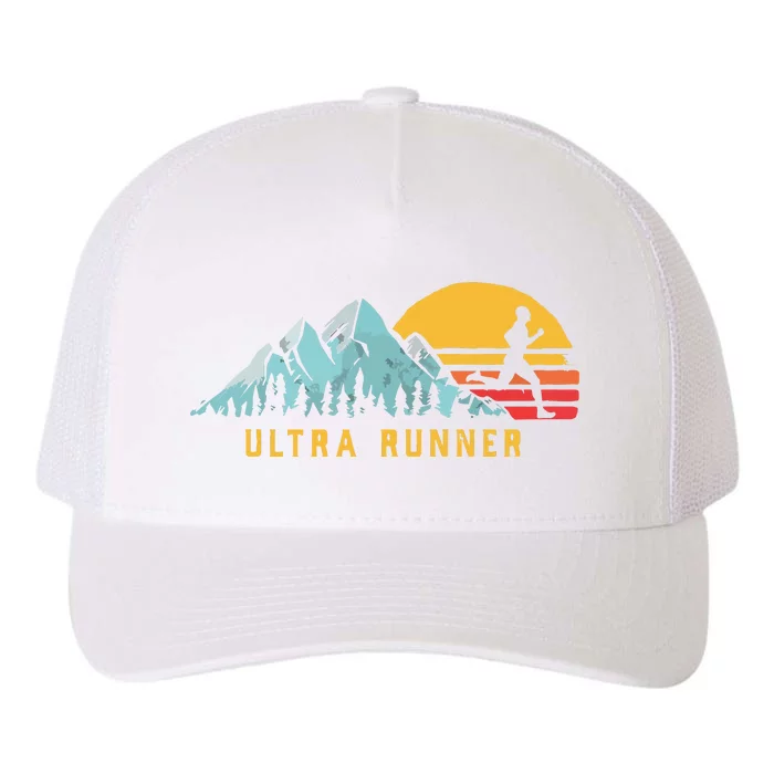 Ultra Runner Retro Style Vintage UltraMarathon Yupoong Adult 5-Panel Trucker Hat