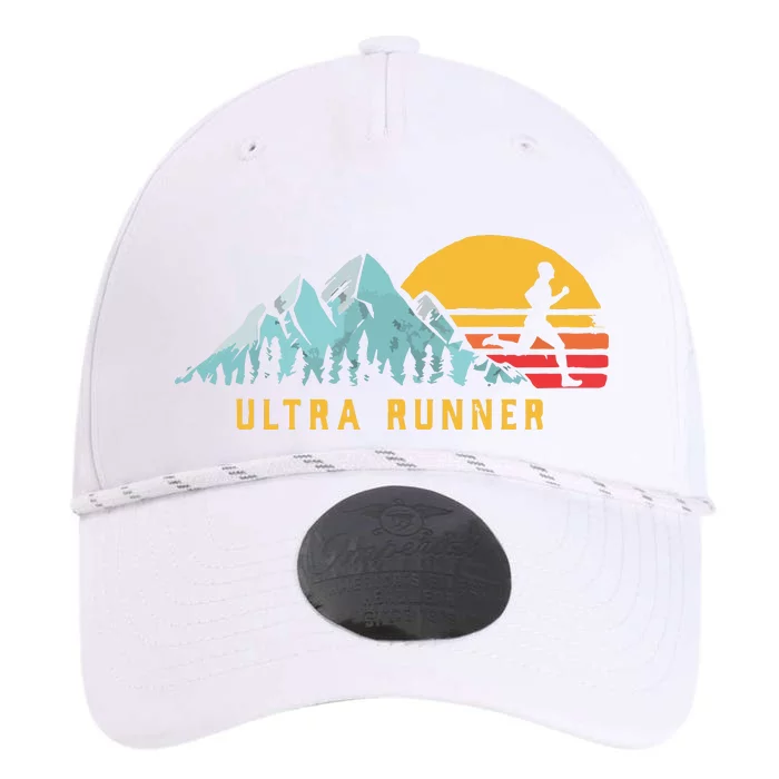 Ultra Runner Retro Style Vintage UltraMarathon Performance The Dyno Cap