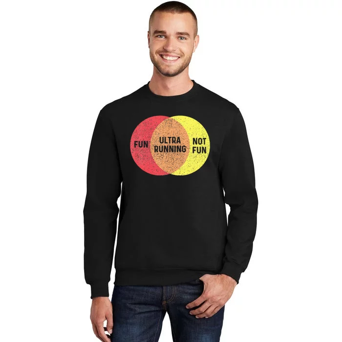 Ultra Running Trail Runner Finisher Ultra Marathon Tall Sweatshirt