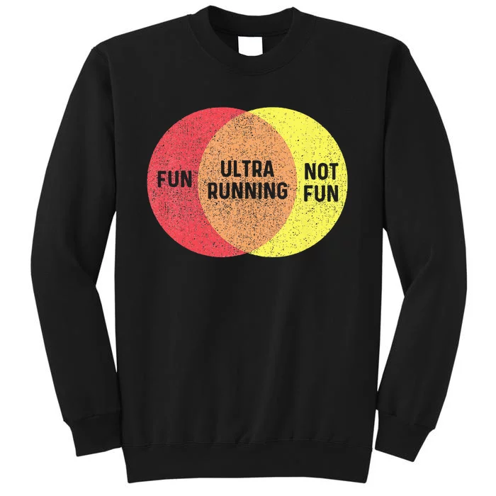 Ultra Running Trail Runner Finisher Ultra Marathon Tall Sweatshirt