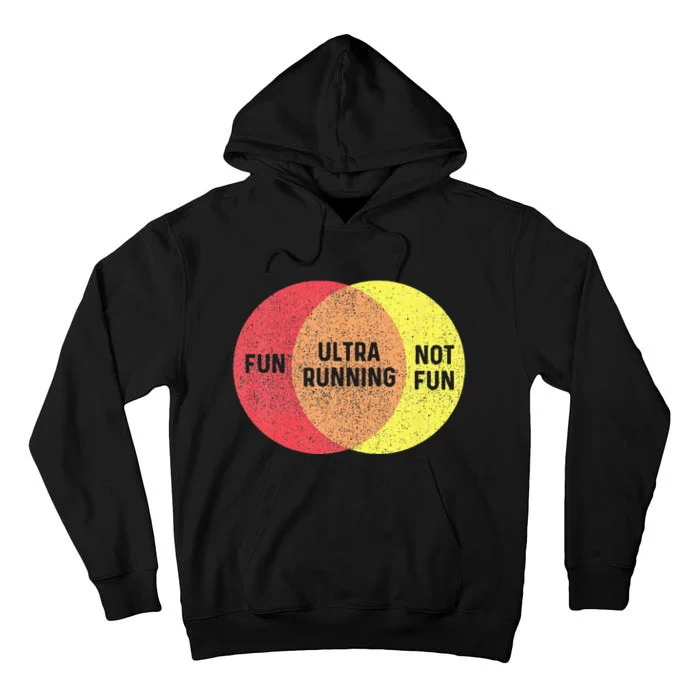 Ultra Running Trail Runner Finisher Ultra Marathon Tall Hoodie