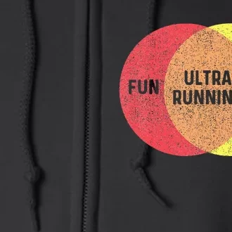 Ultra Running Trail Runner Finisher Ultra Marathon Full Zip Hoodie