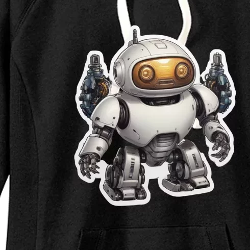 Unique Robot Women's Fleece Hoodie