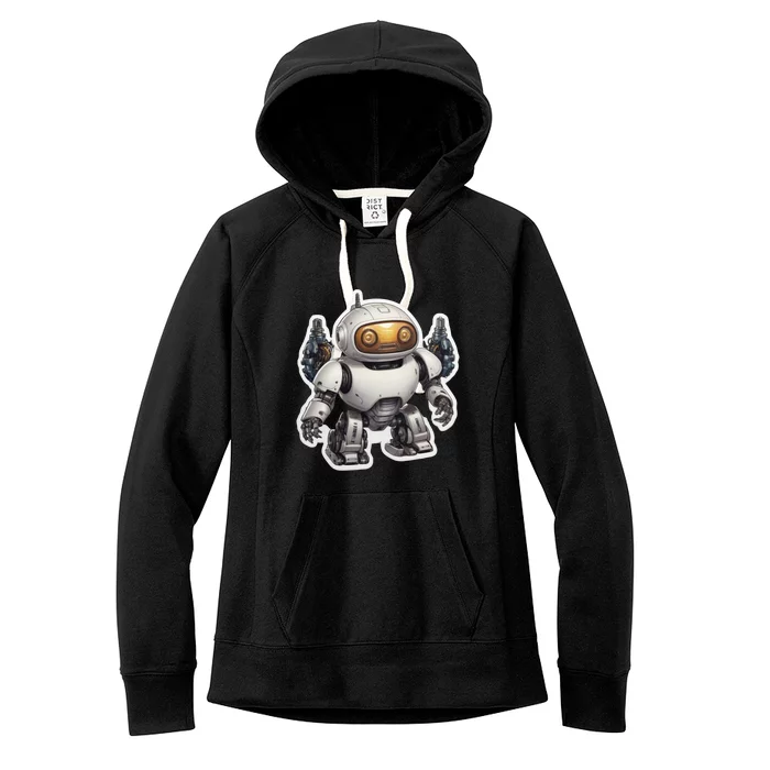 Unique Robot Women's Fleece Hoodie