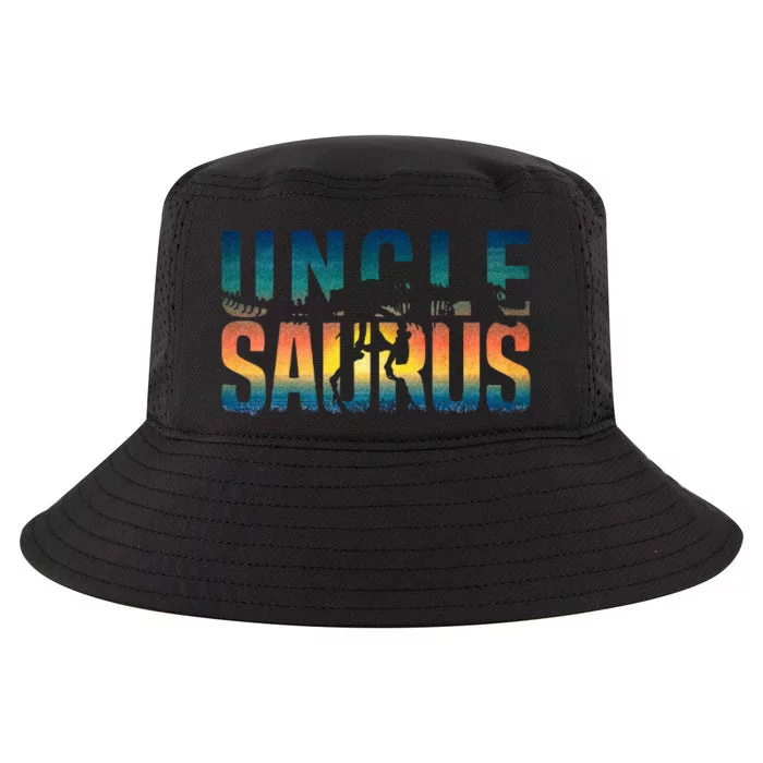 Unclesaurus Rex Uncle Dinosaur TRex Uncle Saurus Cool Comfort Performance Bucket Hat