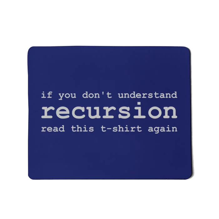 Understanding Recursion Mousepad