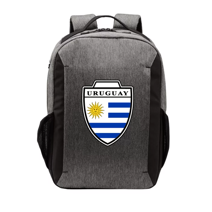 Uruguay Country Soccer Crest Vector Backpack