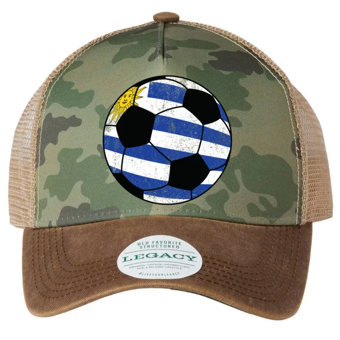 Uruguay soccer ball Legacy Tie Dye Trucker Hat