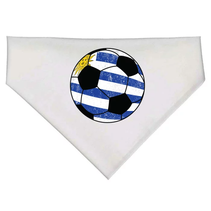 Uruguay soccer ball USA-Made Doggie Bandana