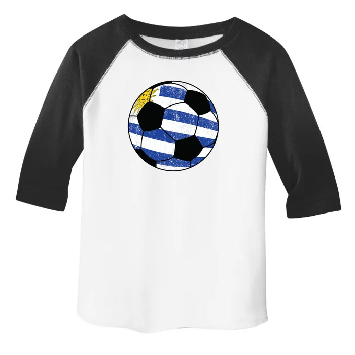 Uruguay soccer ball Toddler Fine Jersey T-Shirt