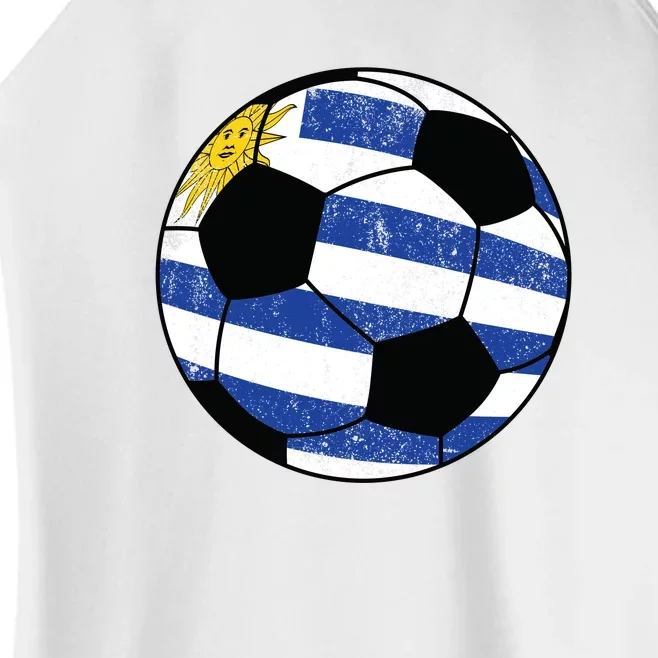 Uruguay soccer ball Women’s Perfect Tri Rocker Tank