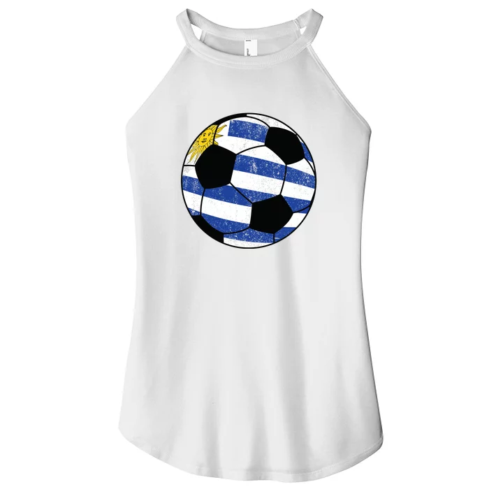 Uruguay soccer ball Women’s Perfect Tri Rocker Tank