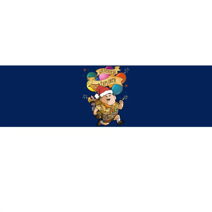 Up Russell Wilderness Explorer Balloons Merry Christmas Family Matching Bumper Sticker