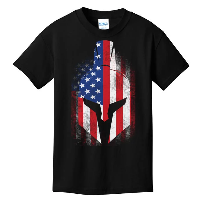 US American Spartan Kids T-Shirt