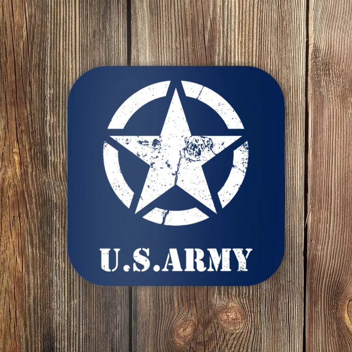 US Army Vintage Logo Coaster