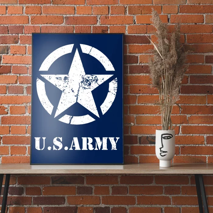 US Army Vintage Logo Poster