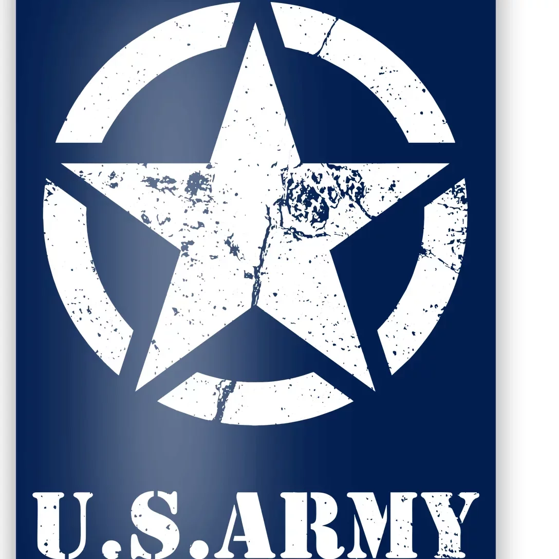 US Army Vintage Logo Poster