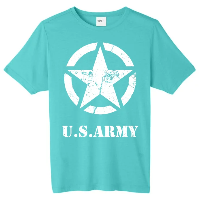 US Army Vintage Logo ChromaSoft Performance T-Shirt