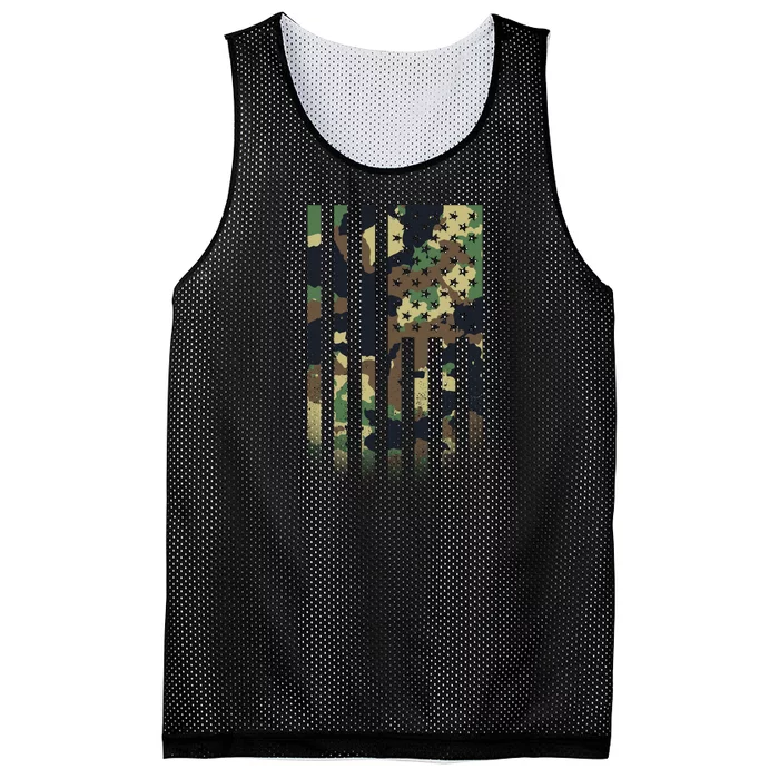 US flag military Mesh Reversible Basketball Jersey Tank