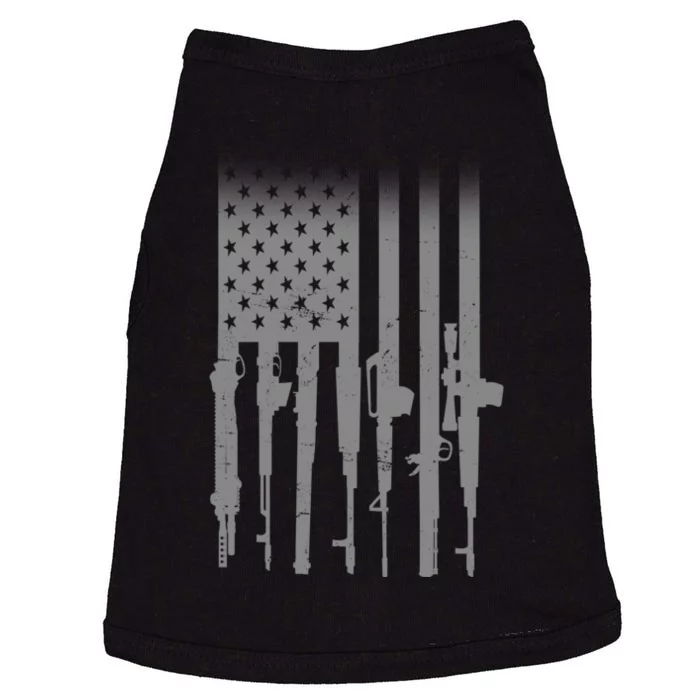 US Gun Flag Doggie Tank