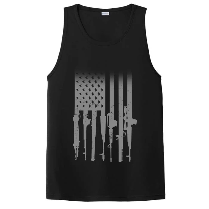 US Gun Flag Performance Tank