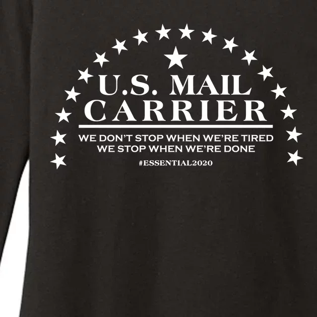 US Mail Carrier #Essential2020 Womens CVC Long Sleeve Shirt