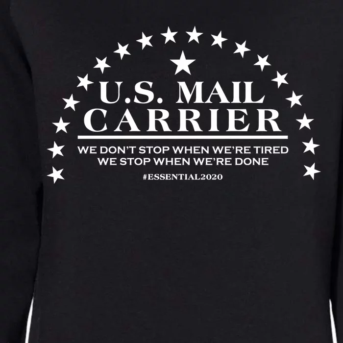 US Mail Carrier #Essential2020 Womens California Wash Sweatshirt