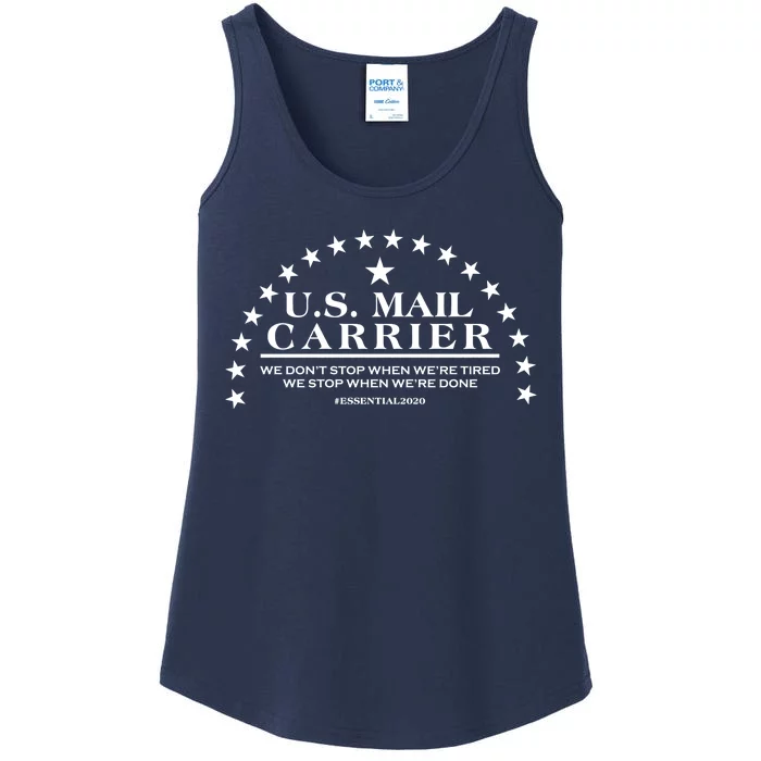 US Mail Carrier #Essential2020 Ladies Essential Tank