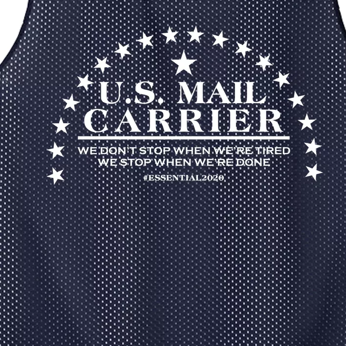 US Mail Carrier #Essential2020 Mesh Reversible Basketball Jersey Tank