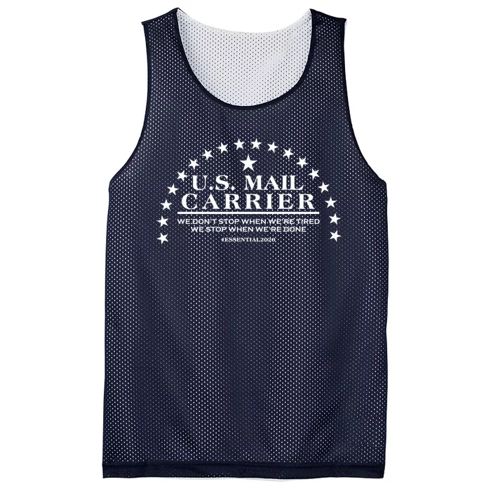 US Mail Carrier #Essential2020 Mesh Reversible Basketball Jersey Tank