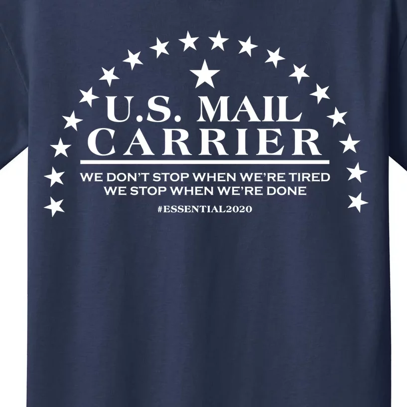 US Mail Carrier #Essential2020 Kids T-Shirt