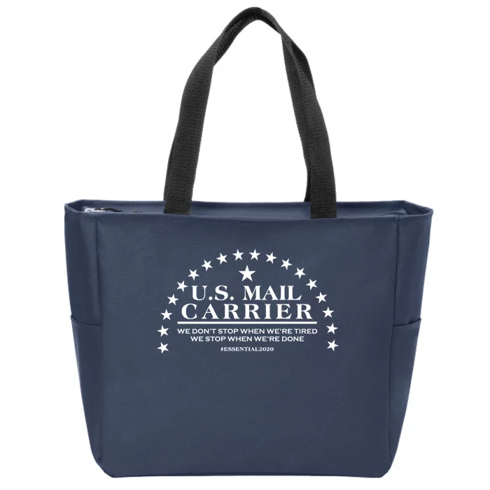 US Mail Carrier #Essential2020 Zip Tote Bag