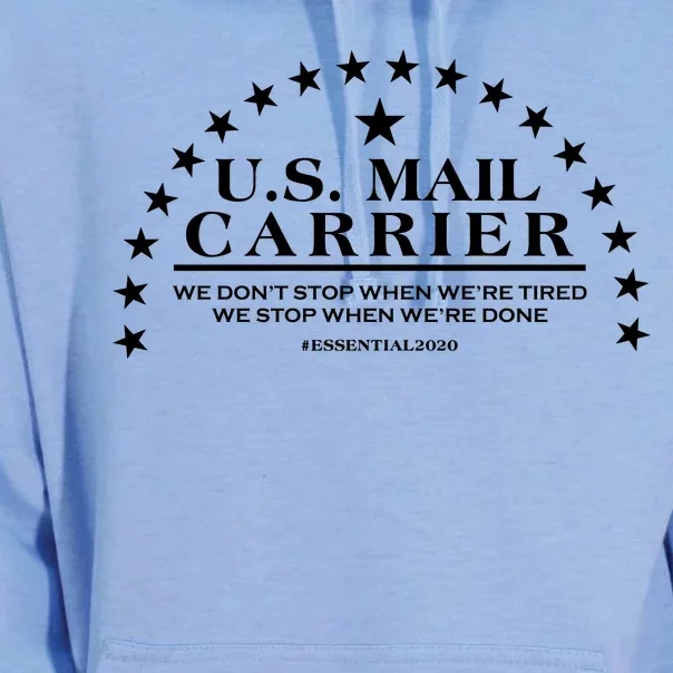 US Mail Carrier #Essential2020 Unisex Surf Hoodie