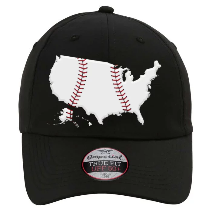 US Map American Baseball The Original Performance Cap