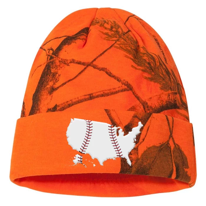 US Map American Baseball Kati - 12in Camo Beanie