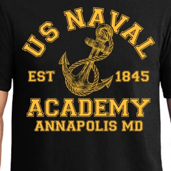 US NAVAL Est 1845 Academy Annapolis MD Pajama Set