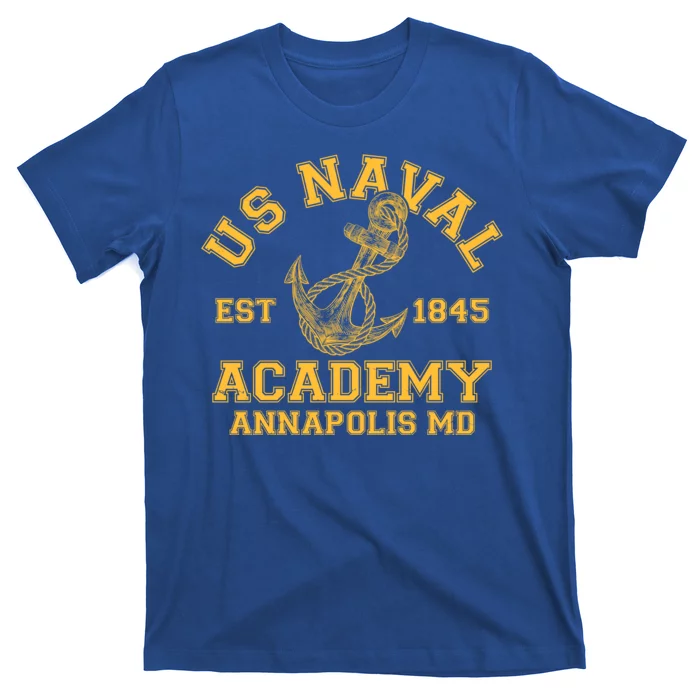 US NAVAL Est 1845 Academy Annapolis MD T-Shirt