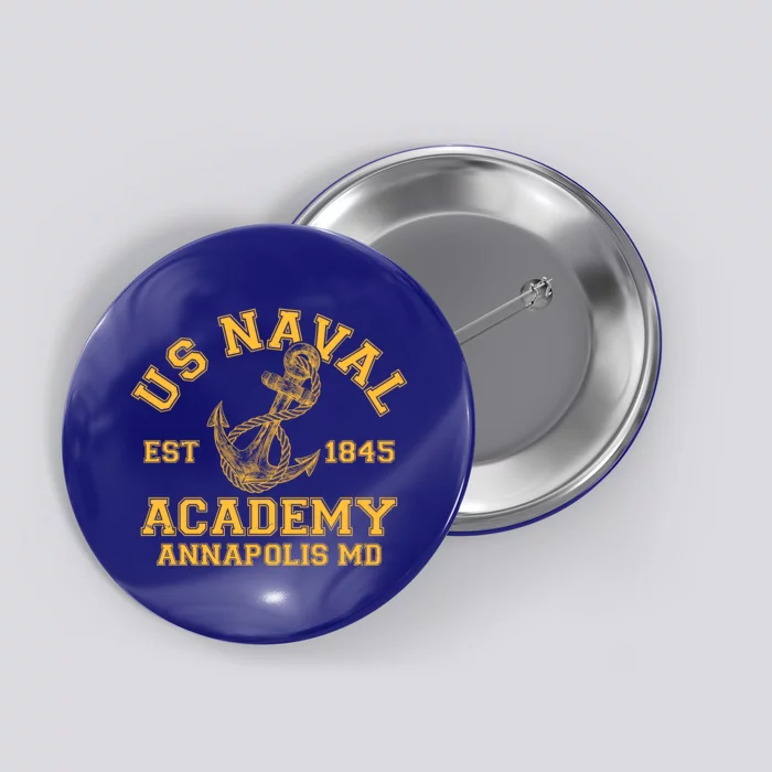 US NAVAL Est 1845 Academy Annapolis MD Button