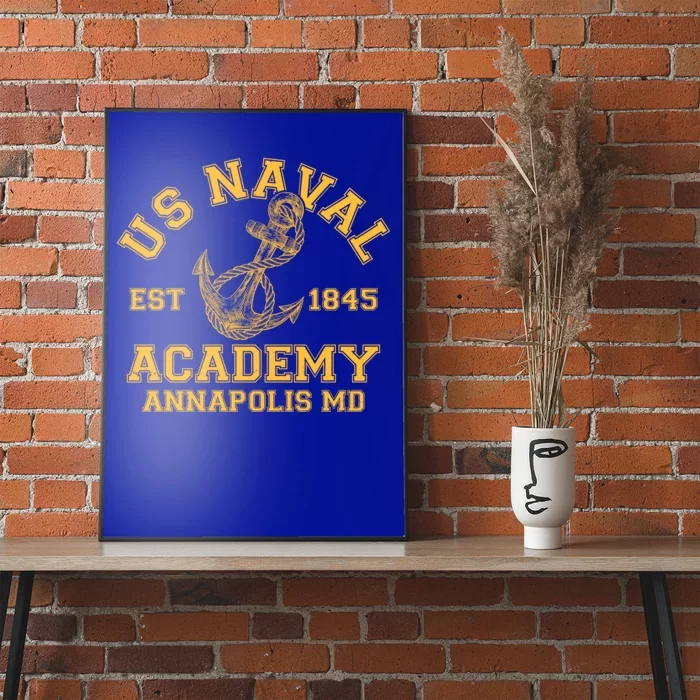 US NAVAL Est 1845 Academy Annapolis MD Poster