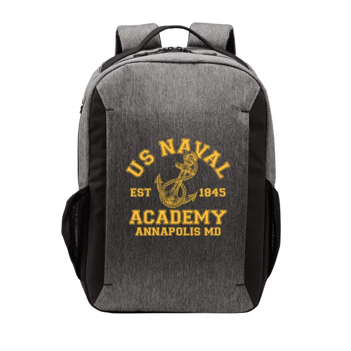 US NAVAL Est 1845 Academy Annapolis MD Vector Backpack