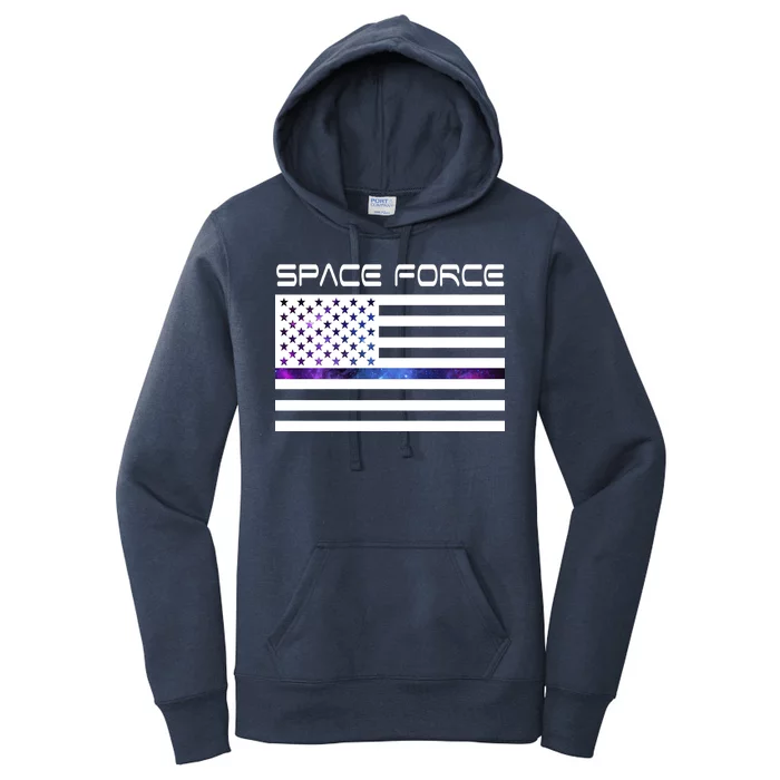 US Space Force Flag Women's Pullover Hoodie