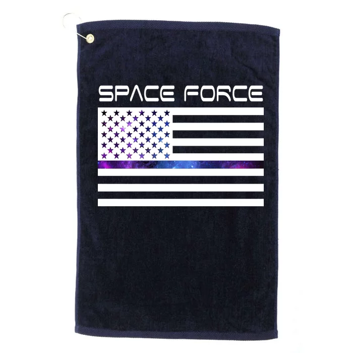 US Space Force Flag Platinum Collection Golf Towel