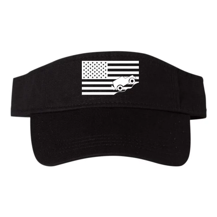 US Truck Simple Off-Roading Flag Valucap Bio-Washed Visor